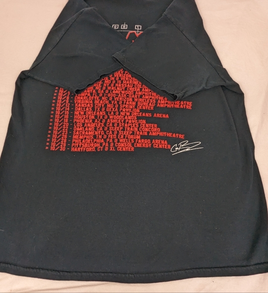 Chris Brown Vintage 2011 F.A.M.E Tour Rap Tee Large - Picture 8 of 8